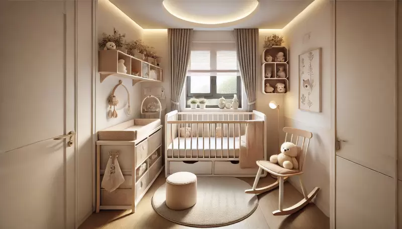 Imagem Quarto de Bebê Menina Simples e Bonito: Como Decorar