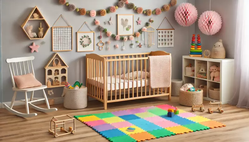 Imagem Como Decorar o Quarto do Bebê com Coisas Simples? 