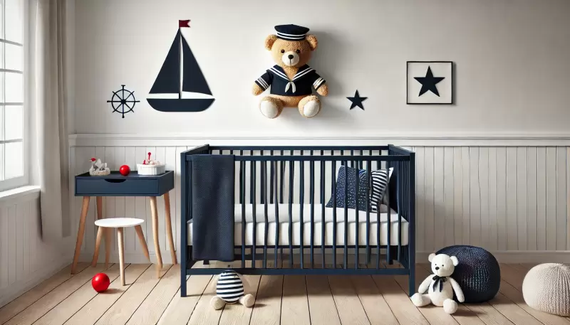 Imagem Quarto de Bebê Marinheiro: Decoração Ursinho