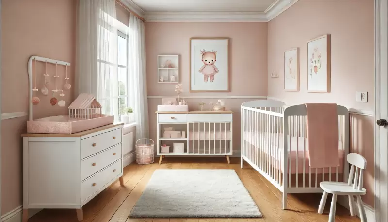 Imagem Quarto de Bebê Menina Pequeno: Dicas de Como Montar