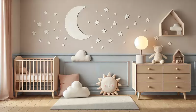 Imagem 10 Ideias de Decoração para Quarto de Bebê Menina 