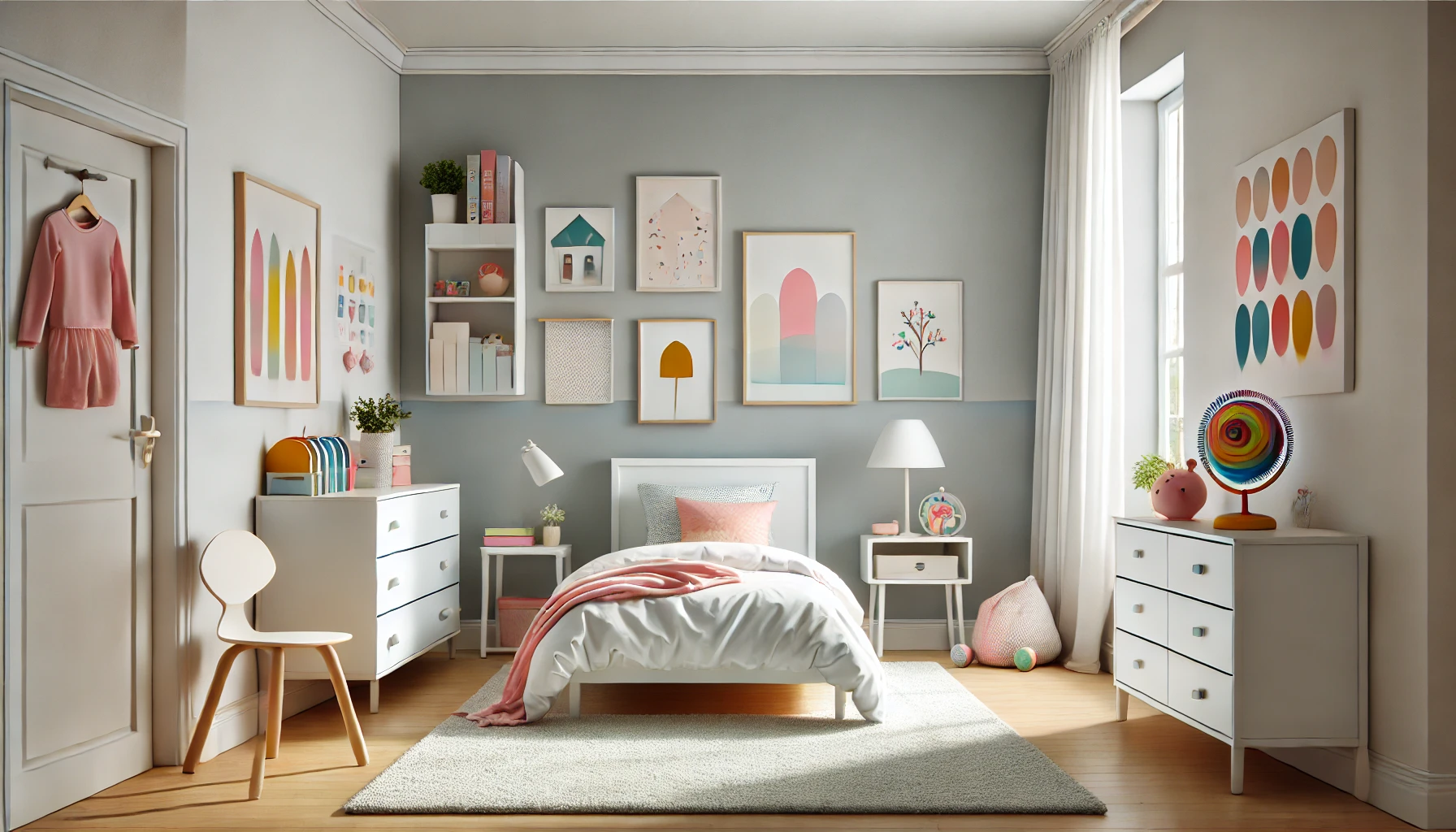 Imagem Como Montar um Quarto de Uma Menina? Planejar e Decorar